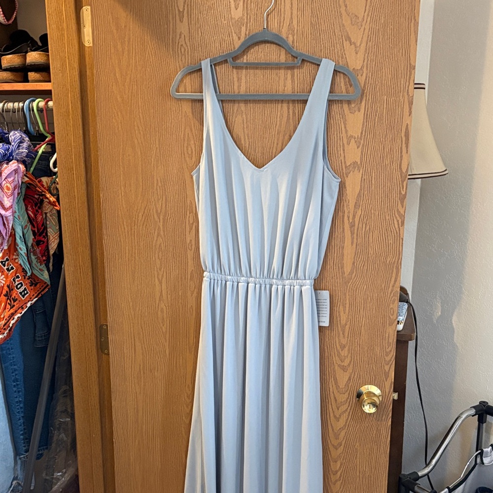 Show Me Your MuMu Light Blue Maxi Dress